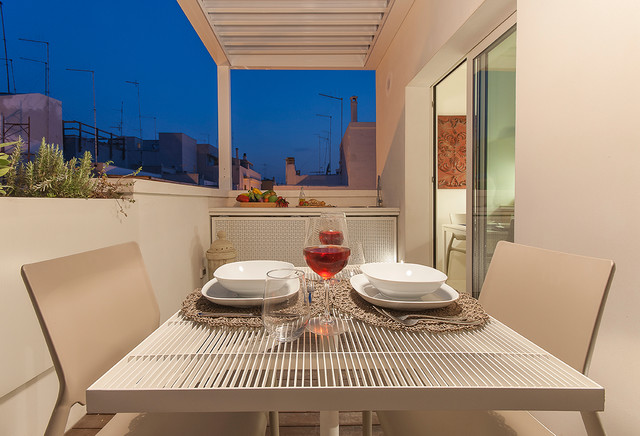 Piccola abitazione privata contemporary-deck