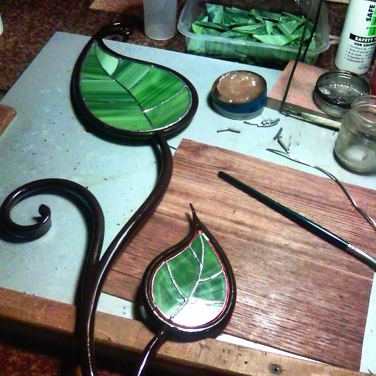 Ковка+витраж