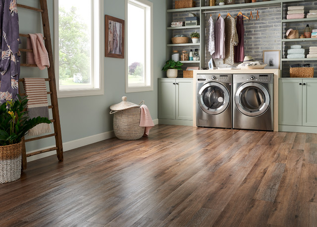 Tranquility Grizzly Bay Oak Vinyl Wood Plank Transitional Living Room Other By Ll Flooring Houzz Au