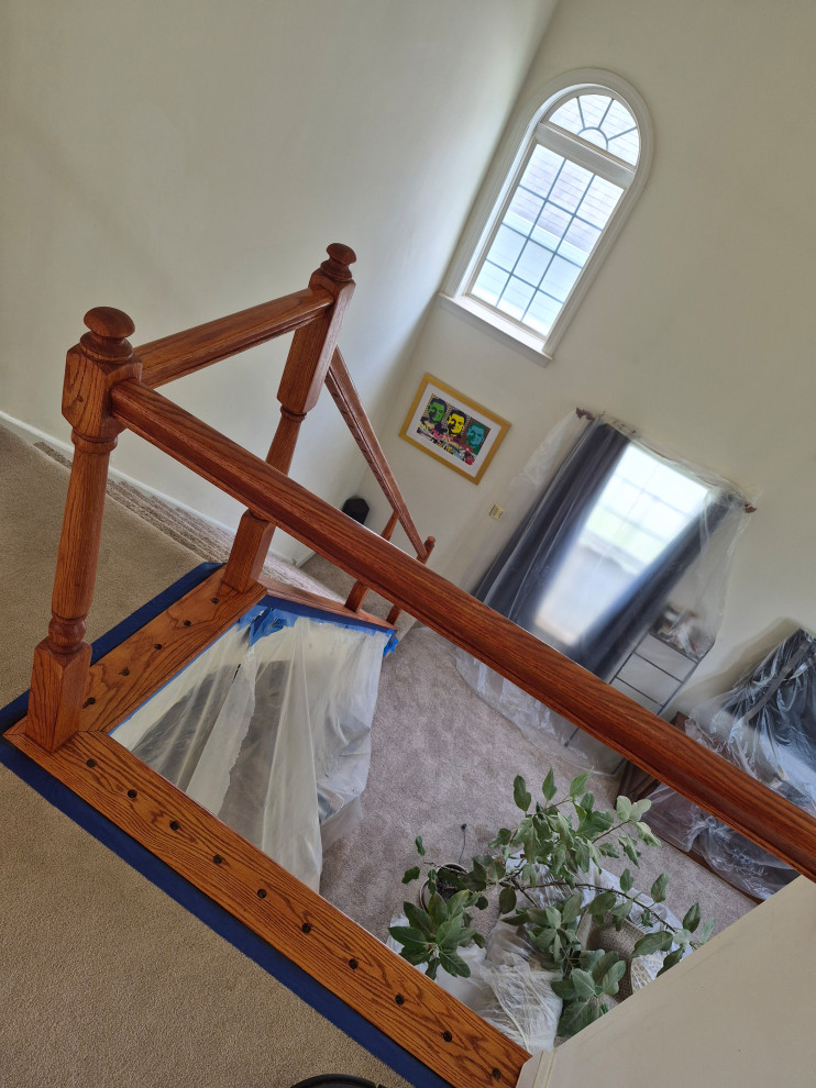 New Hope Kitchen Painting Railings Trim