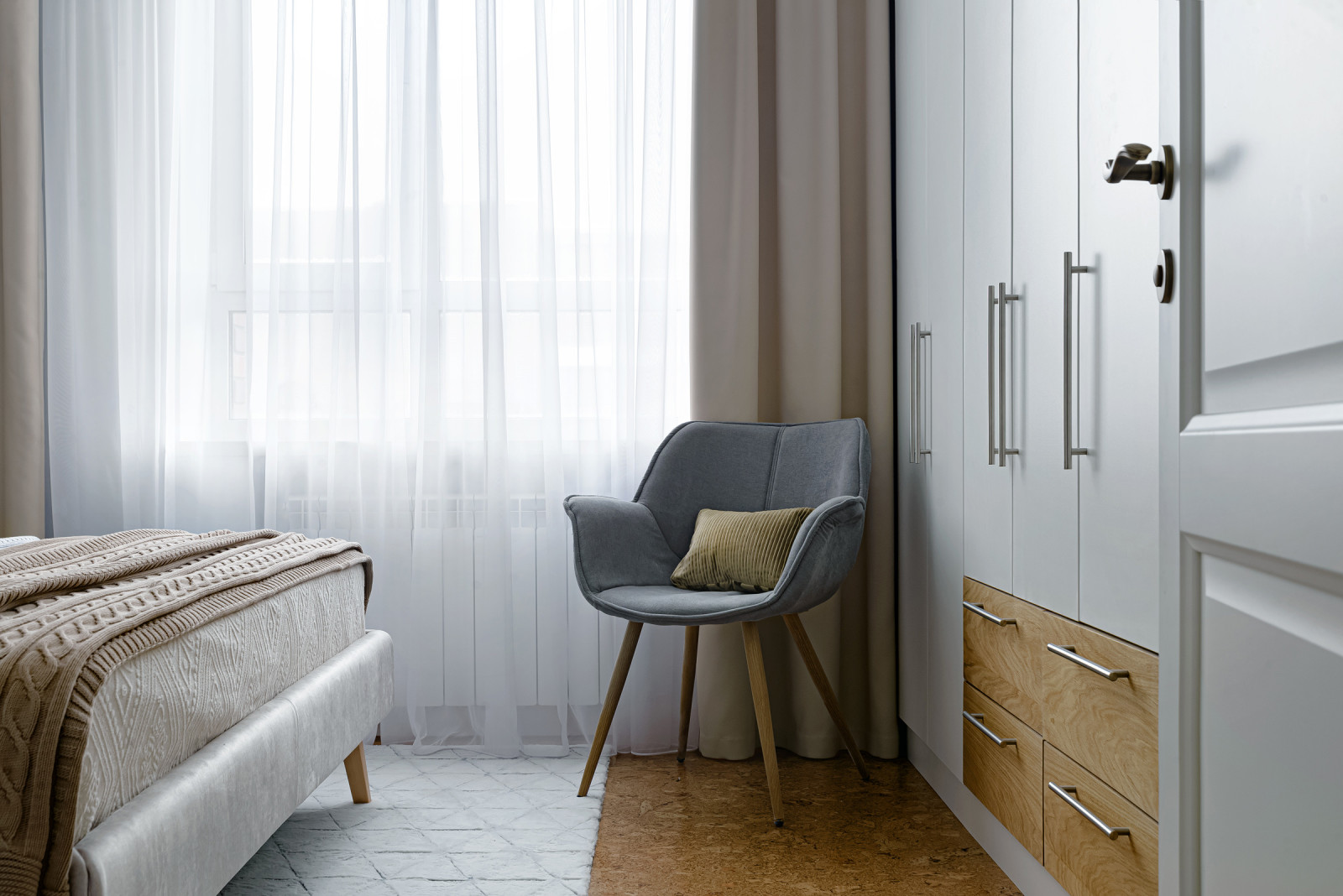 Интерьер квартиры 85кв.м. жк Бульварный Переулок