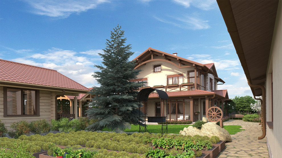 Индивидуальный загородный дом с участком