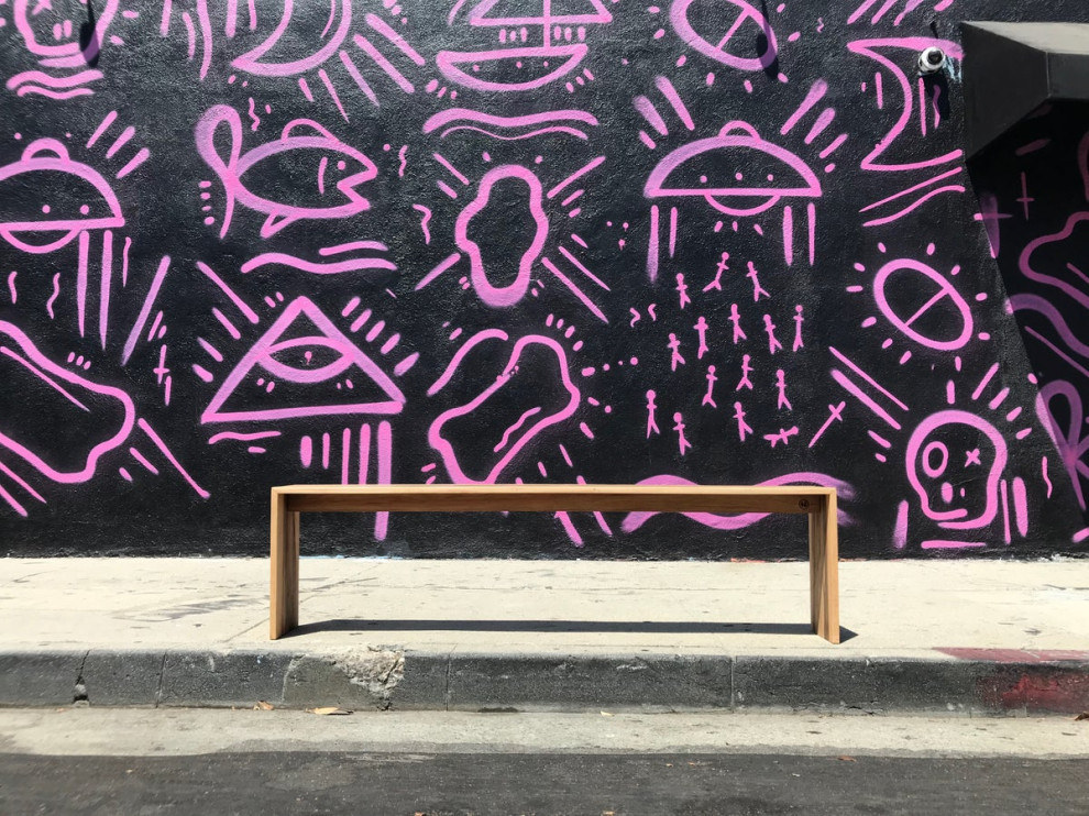 Pecan Hickory Bench