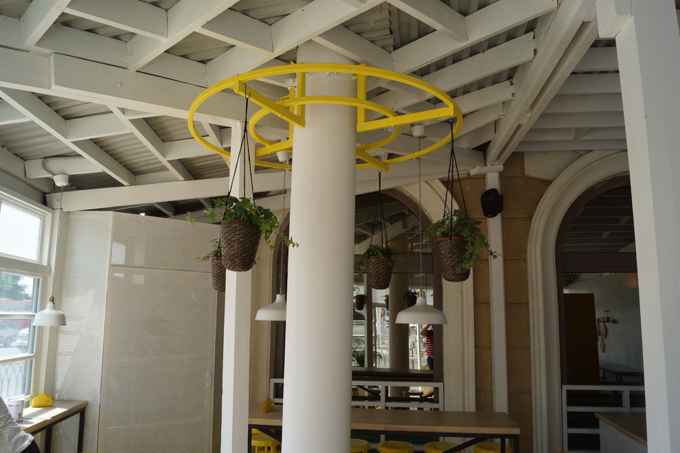 Ремонт помещения под летнее кафе быстрого питания "BANKA"