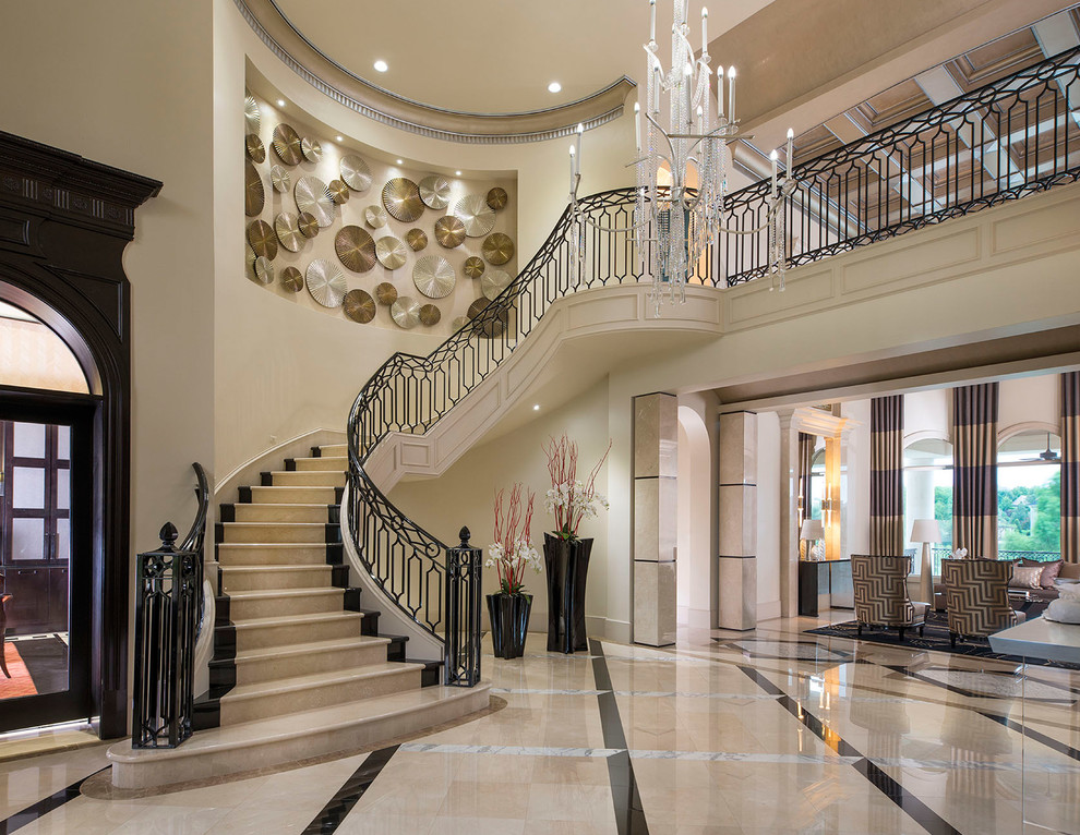 Modern Luxe - Contemporary - Entry - Dallas - by AVID Associates LLC ...