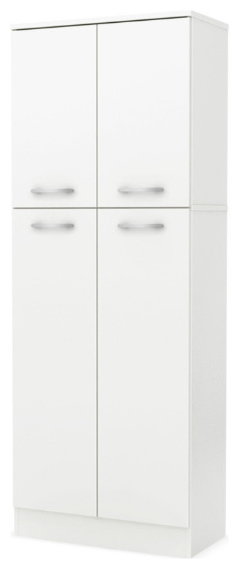 South Shore Axess Storage Pantry, Pure White