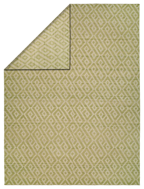 Endura Double-Sided Flatweave Rug, 9'x12' - Contemporary - Area Rugs ...