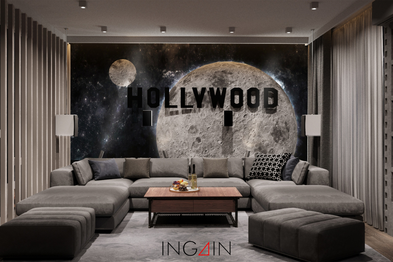 Кинотеатр (1 вариант стены)