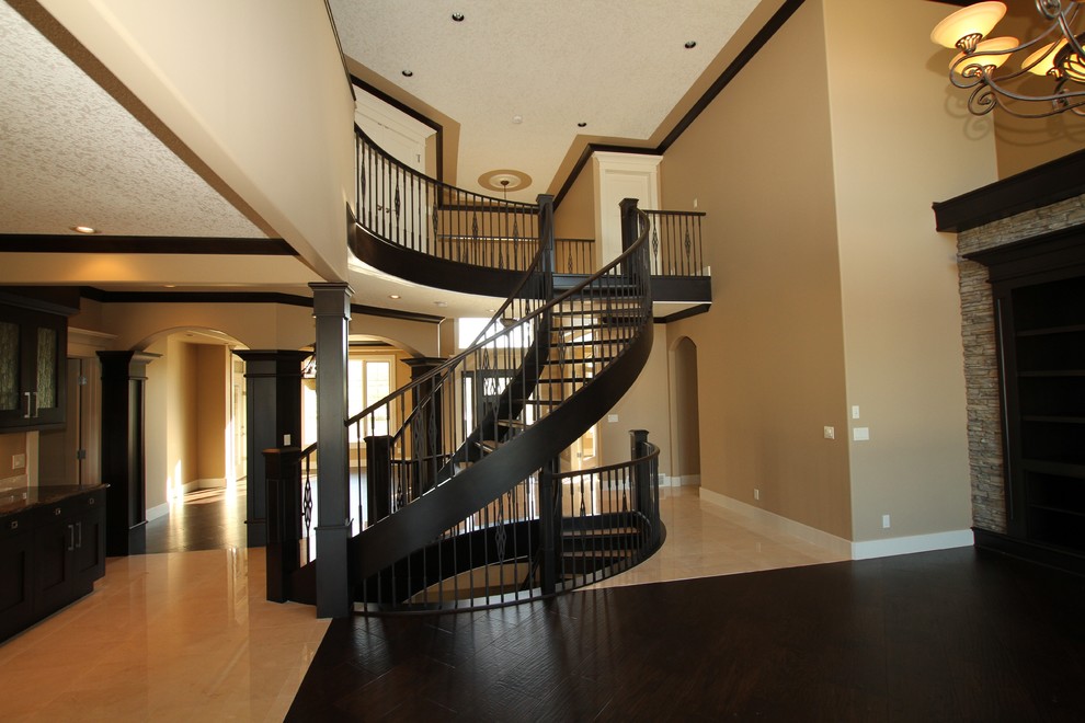 Transitional entryway photo in Calgary