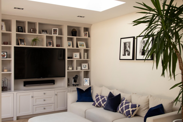 Contemporary dining room trendy-dagligstue