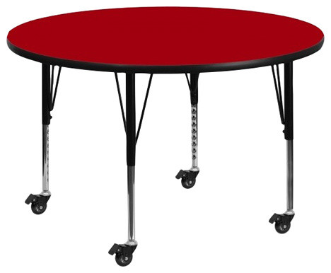Flash Furniture Activity Table, Red