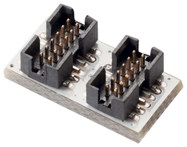 Kichler 8T Rigid Tape to Tape Connector, White Material Lighting