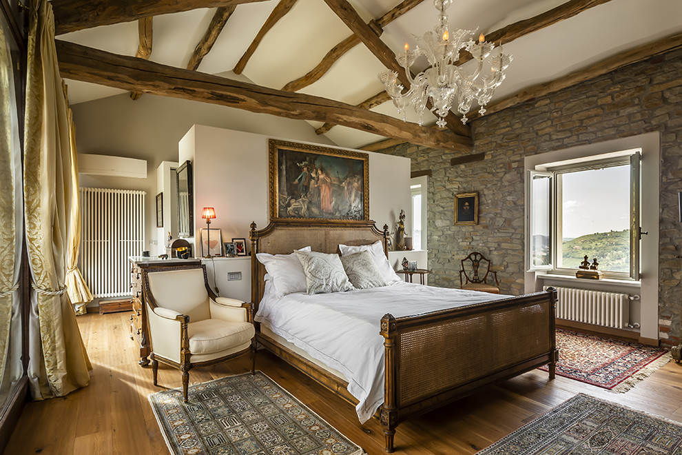 This is an example of a traditional bedroom in Other.