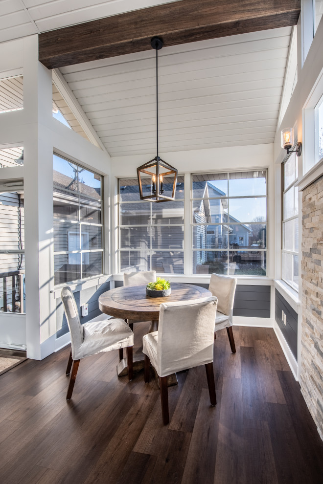 Fitchburg 3-season Sunroom - Transitional - Sunroom - Other - by Degnan ...
