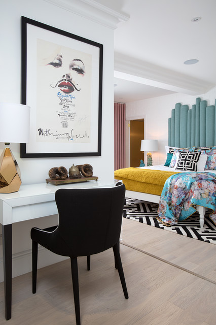 Belgravia Residence eclectic-bedroom
