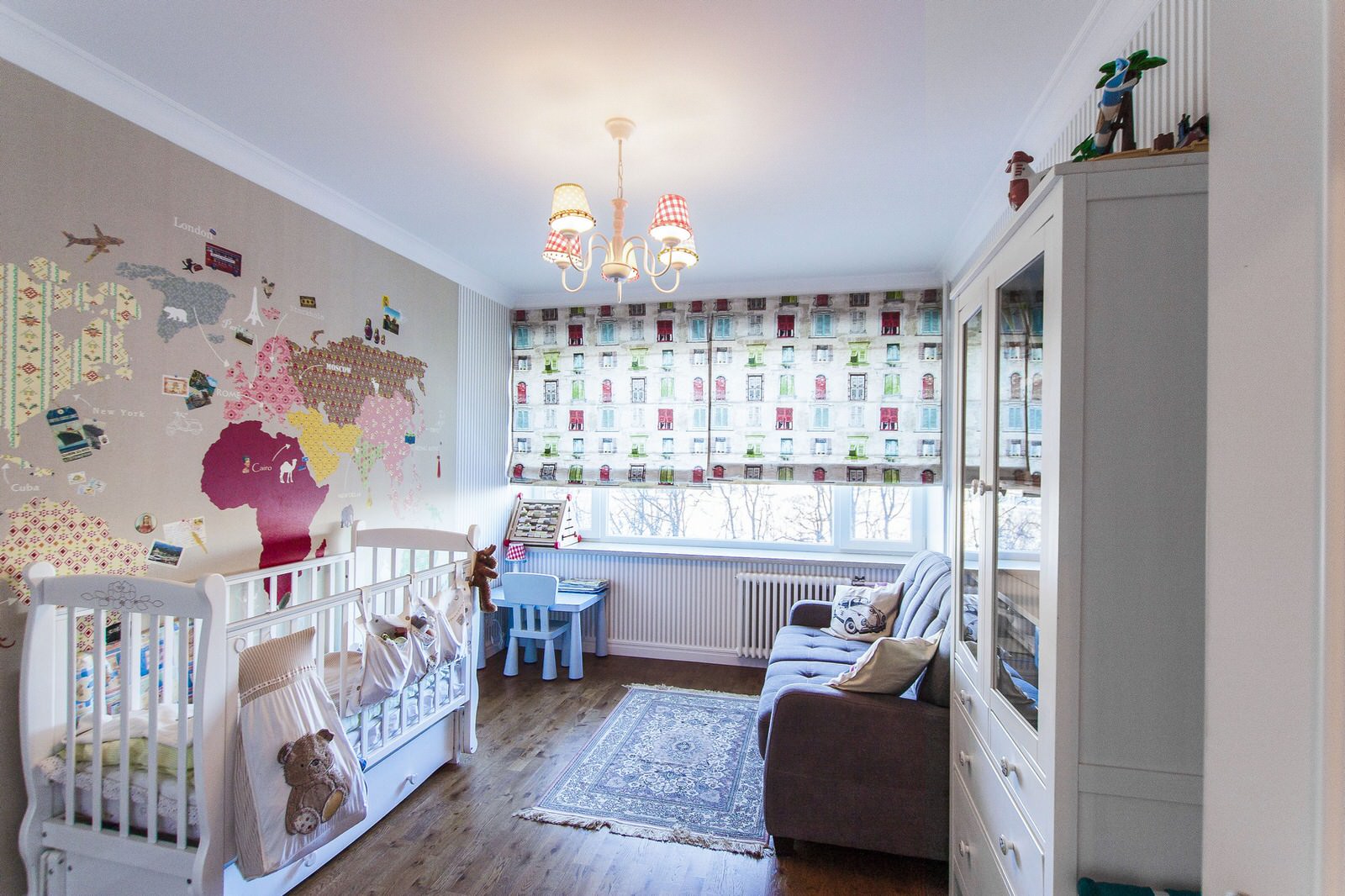 Квартира в стиле американская/современная классика