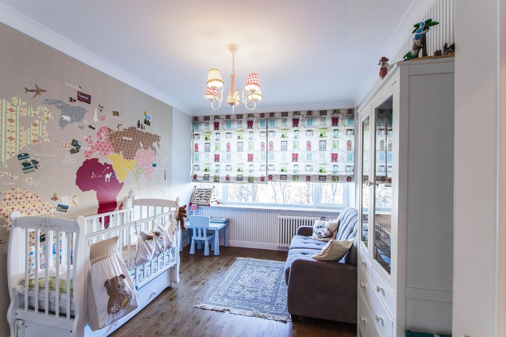 Квартира в стиле американская/современная классика