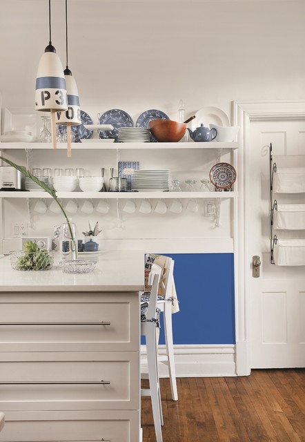 Nautical Blue Kitchen moderne-cuisine