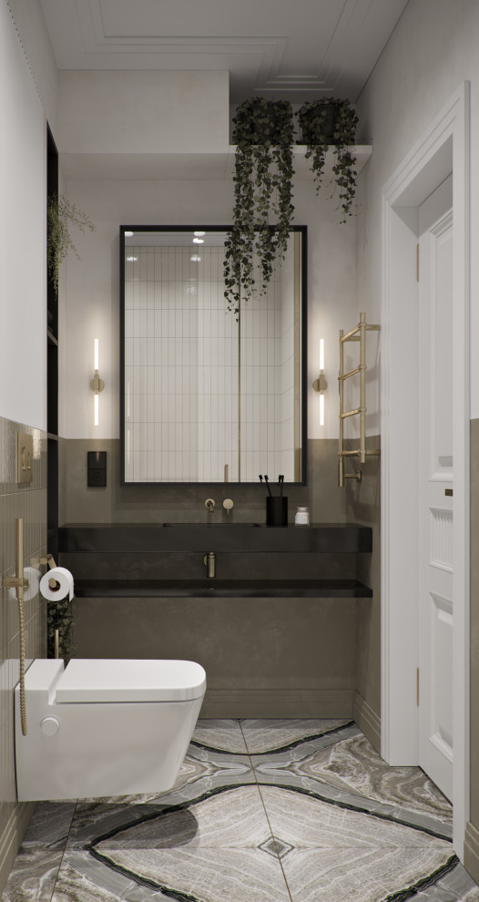 Санузел в коттедже