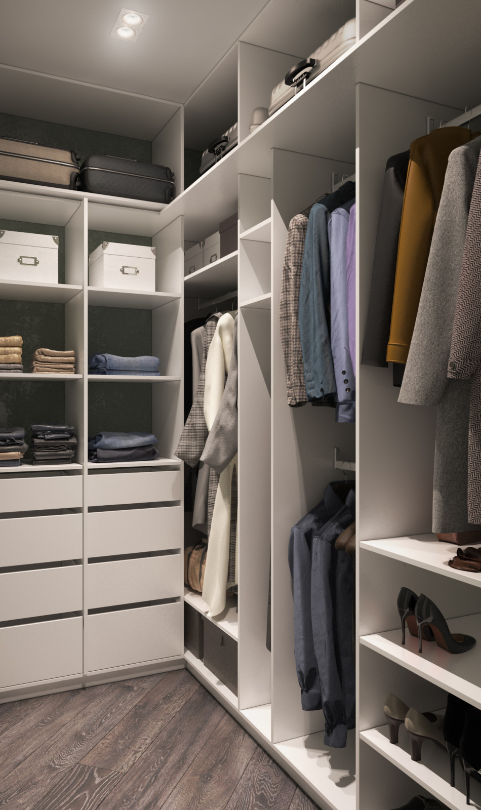 Интерьер двухкомнатной квартиры в ЖК Университетский парк