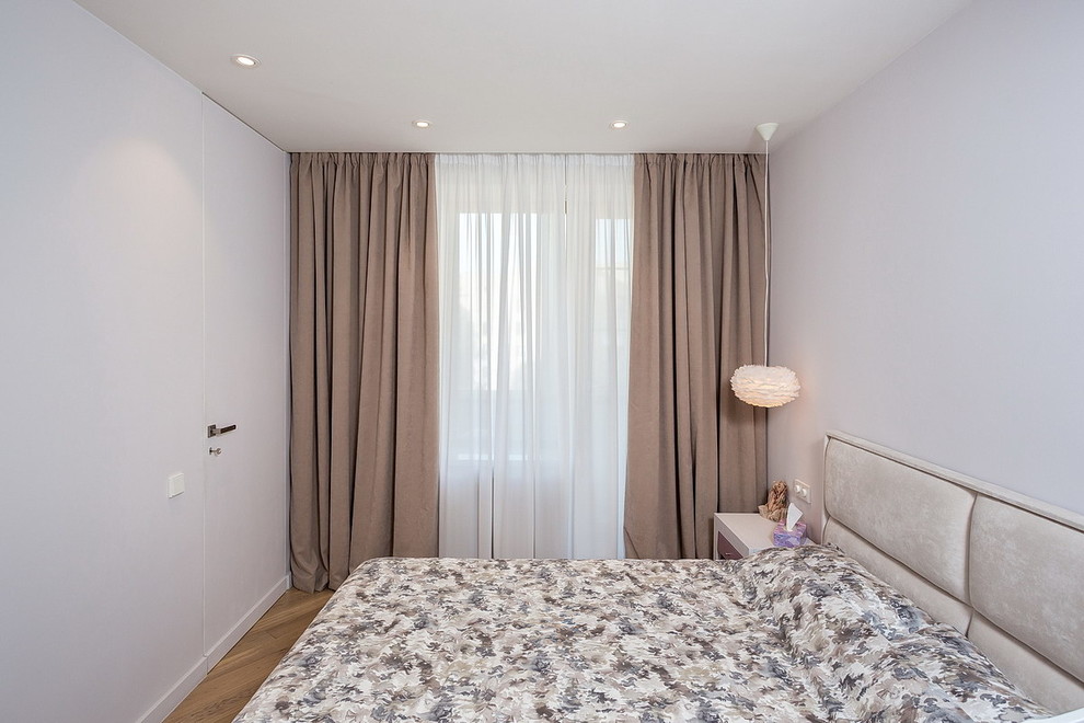 Шторы в интерьере 2х комнатной квартиры