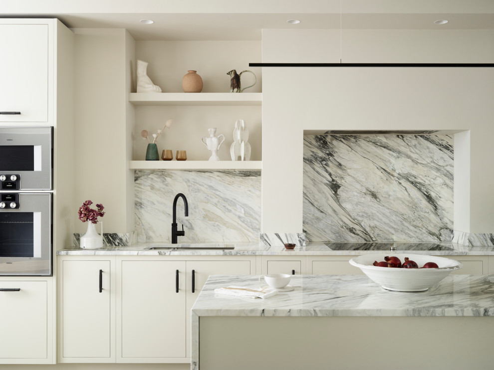 Scandi kitchen in London.