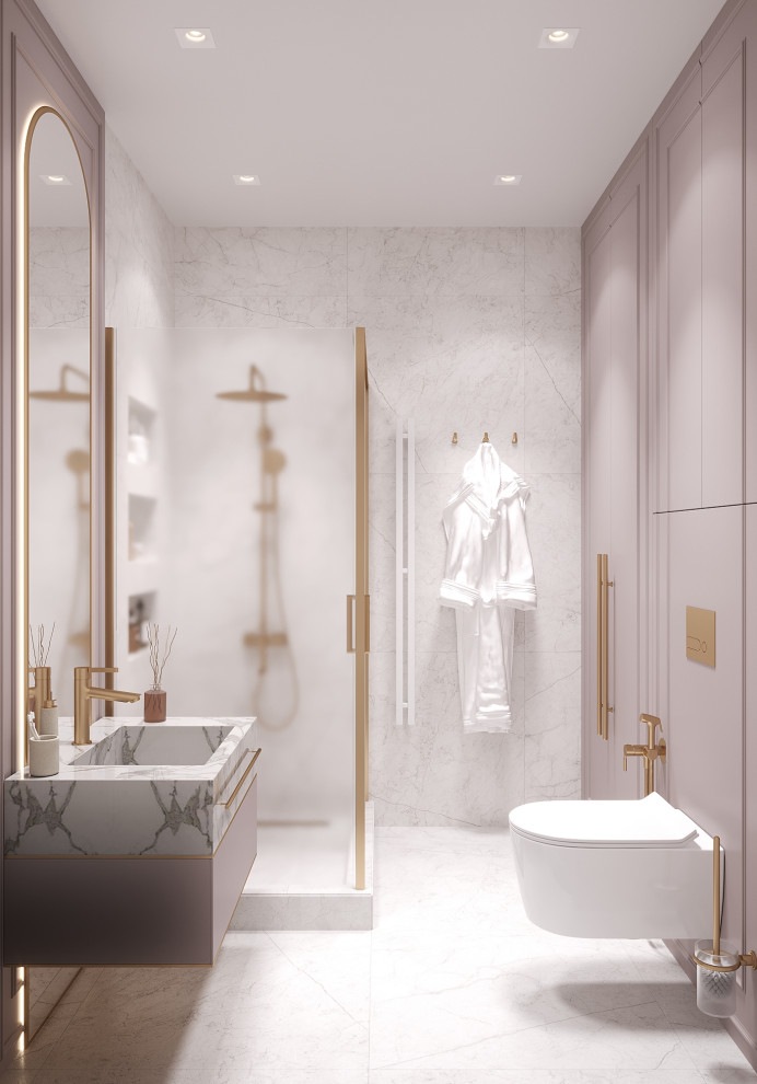 Ванная комната Арт-Деко/ Душевая