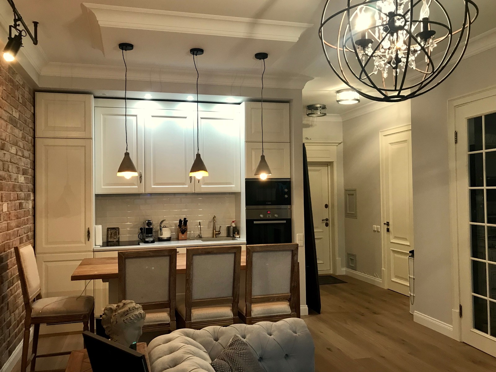 Мягкий лофт для современной красивой девушки.