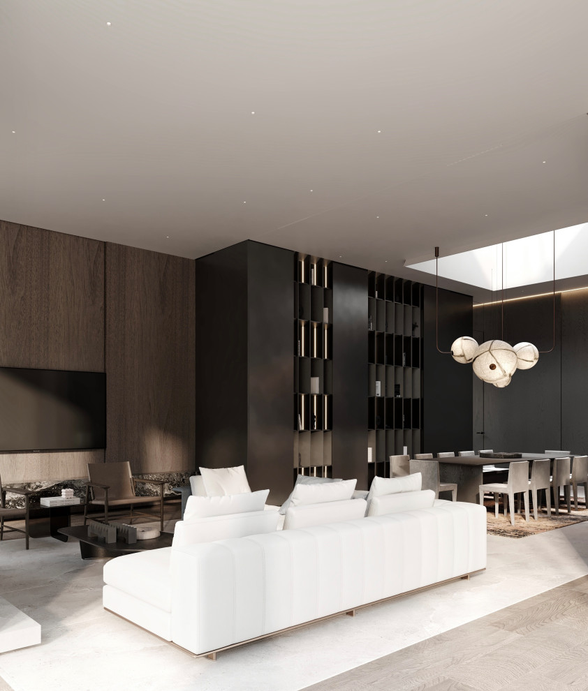 Интерьер дома в Новогорске