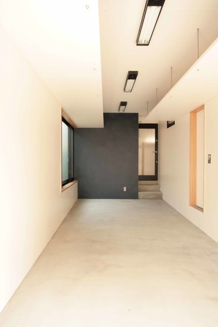 田端の家－ビルトインガレージ japanisch-gartenhaus
