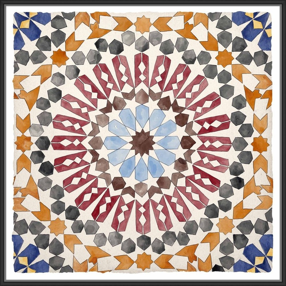 "Mandala", Decorative Wall Art, 41.75"x41.75"