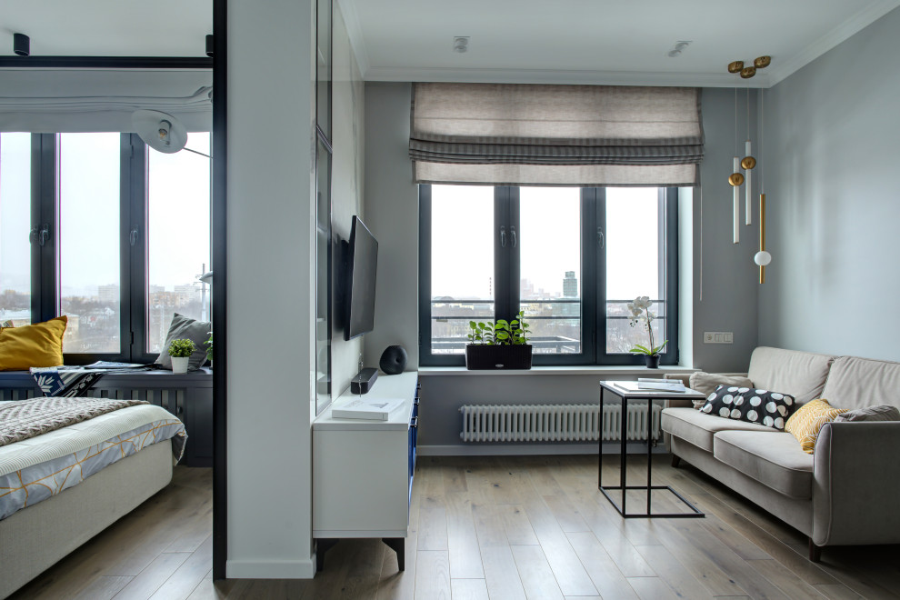 Квартира-студия в ЖК «Западный порт», 38 кв.м.