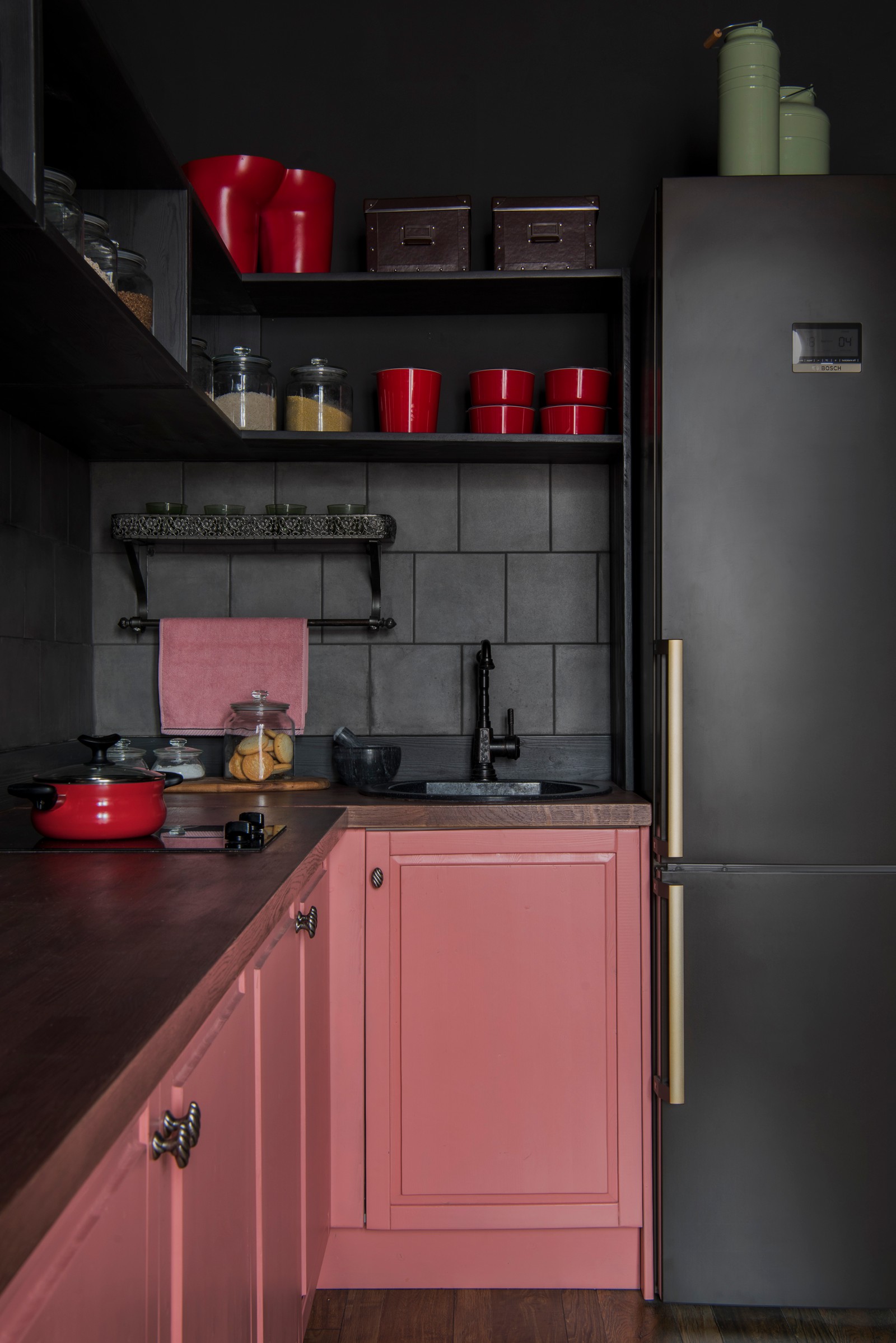 Дизайн кухни в стиле лофт