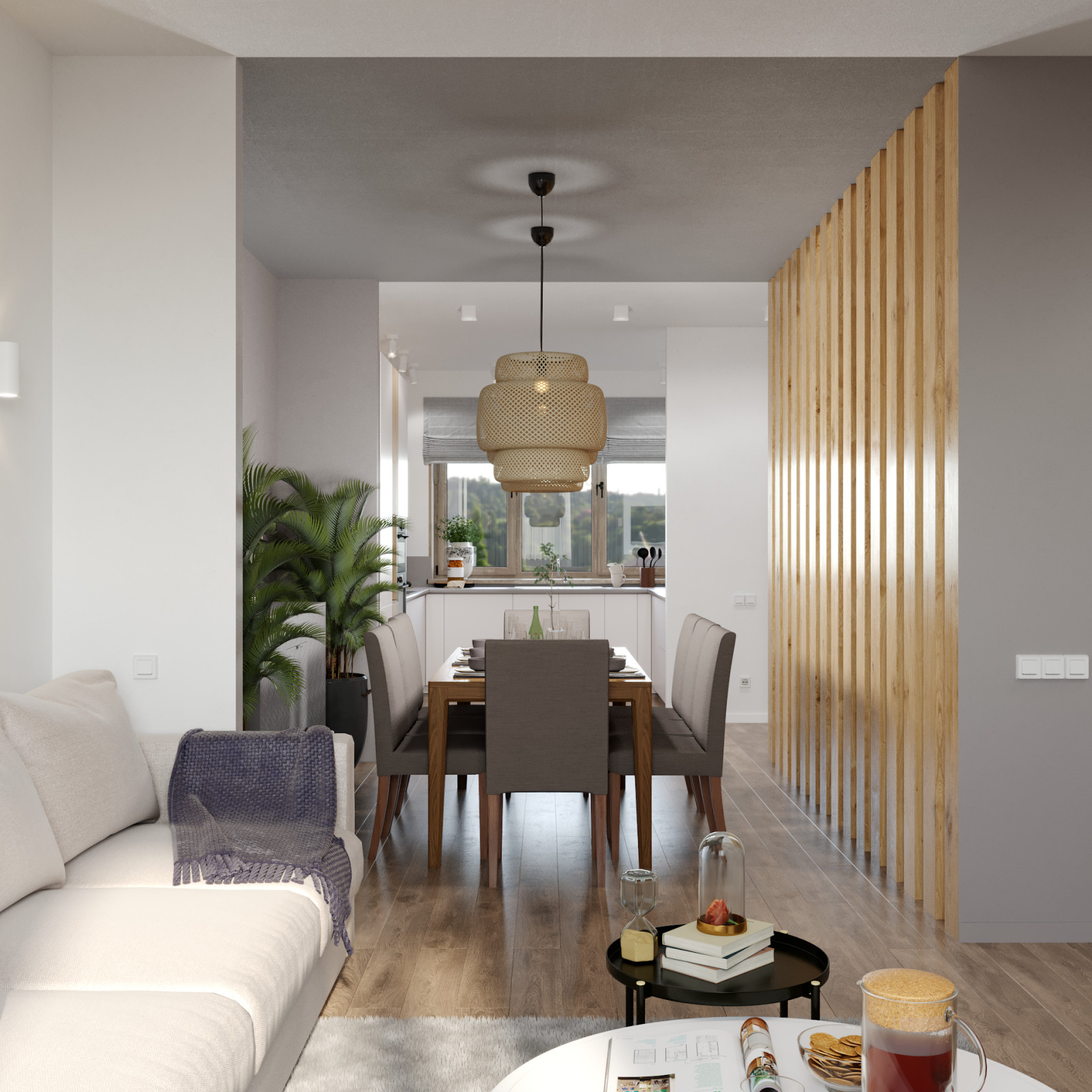 Вид из гостиной