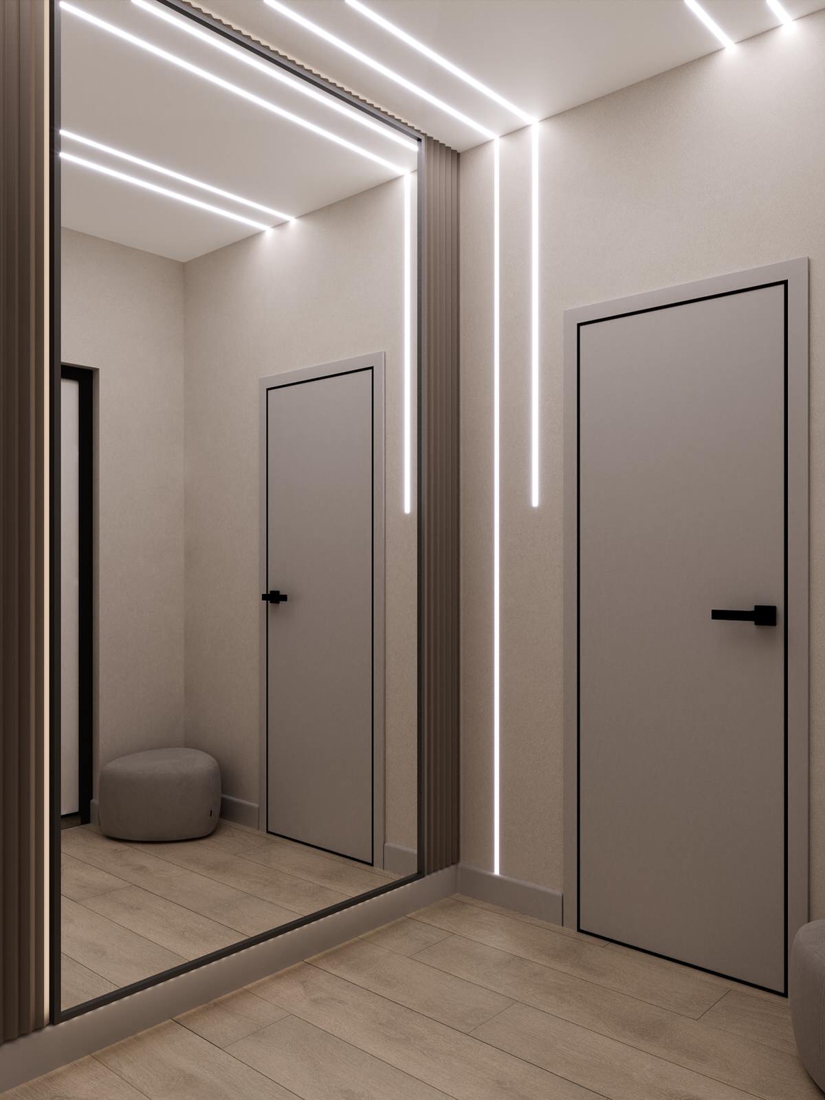 Проект 3-х комнатной квартире в ЖК Лапландия