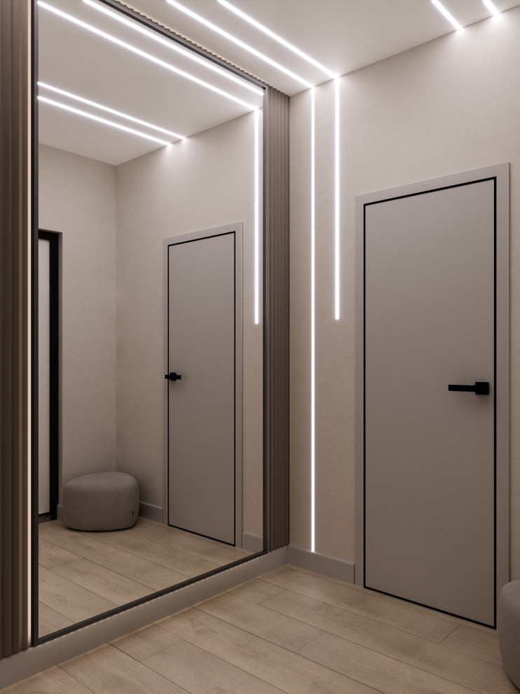 Проект 3-х комнатной квартире в ЖК Лапландия