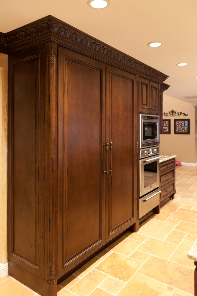 Traditional kitchen in Orange County.