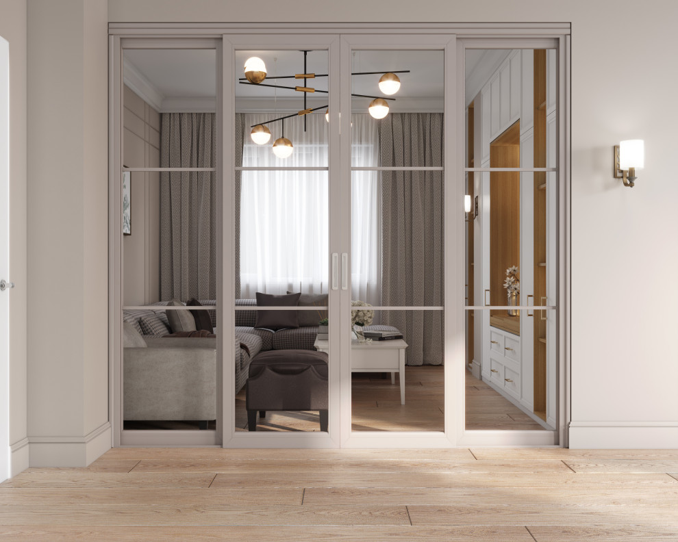 Двухуровневая квартира для пары со взрослым сыном