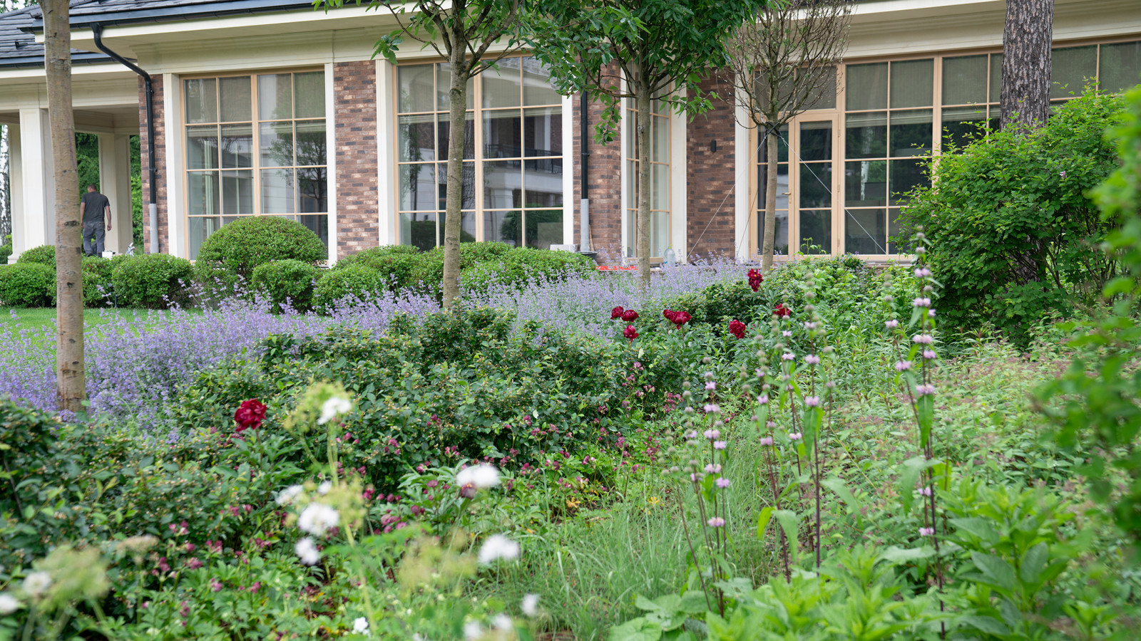 Вилла в стиле Райта. КП "Грибово" 2018 г.