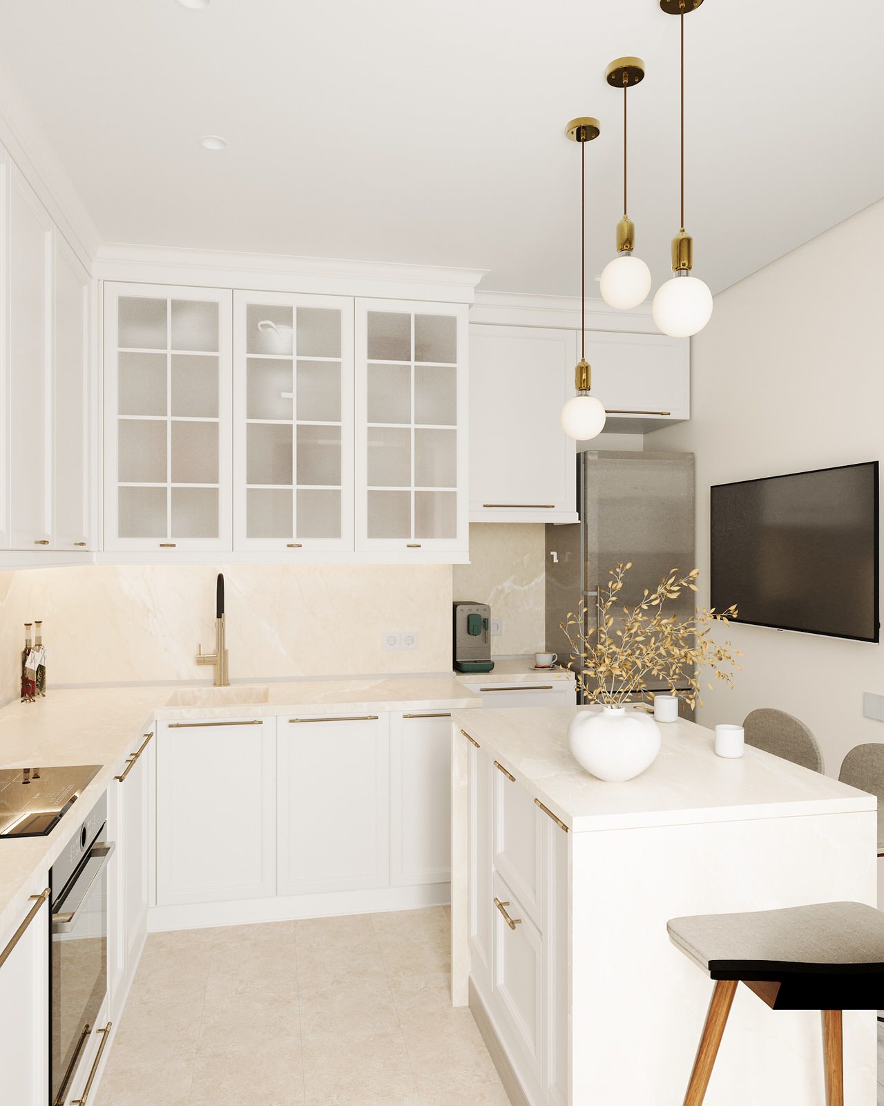 Четырехкомнатная квартира в сердце города