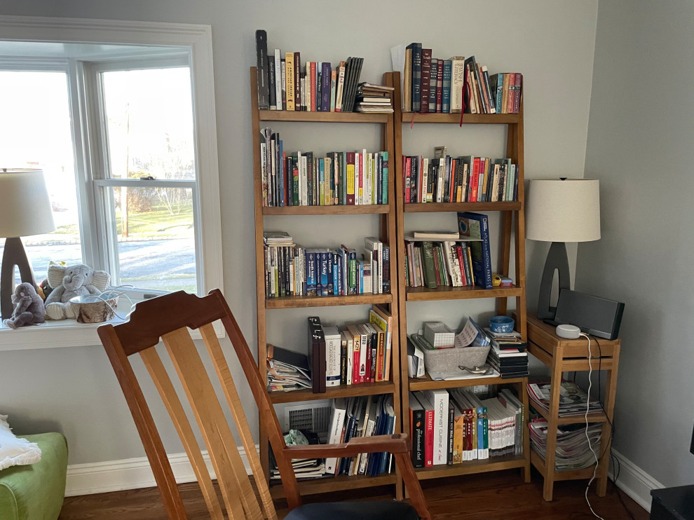 How to Attach ladder style bookshelf to wall