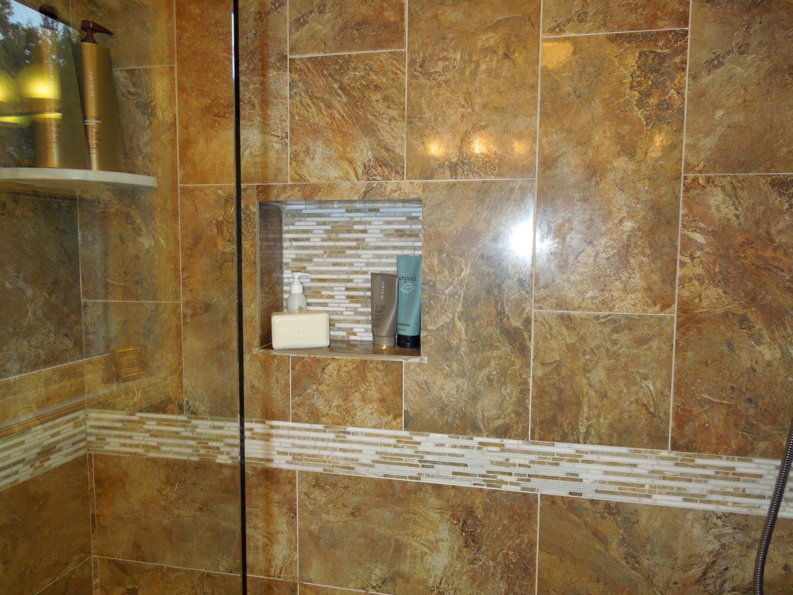 Recessed Niche and Accent Tile