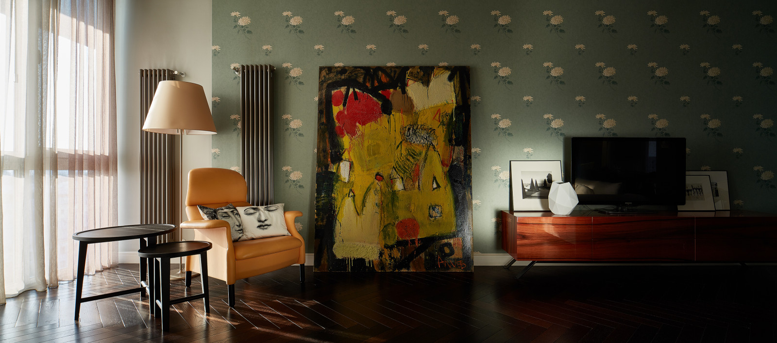 Квартира коллекционера | Apartment of a collector of modern painting