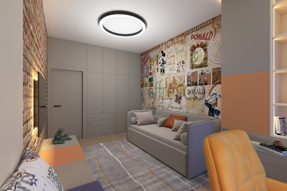 Квартира с двумя детскими для мальчиков