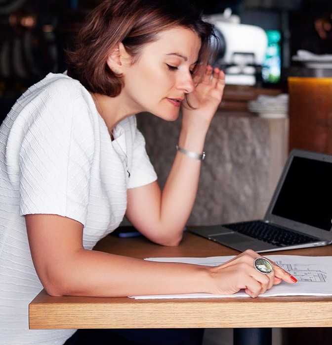 A round country house in Moscow region