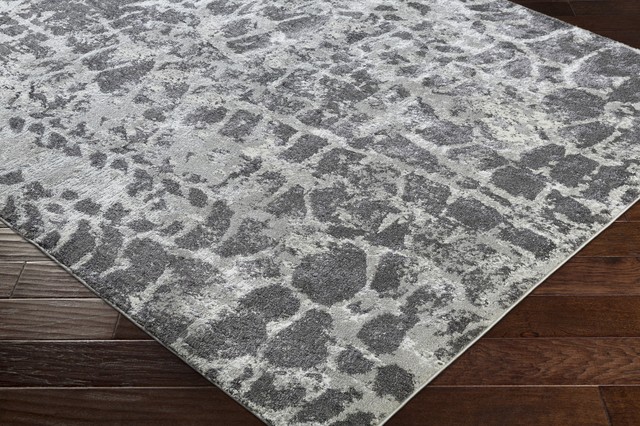 Glimmer Modern Light Gray Medium Area Rug Contemporary Glimmer Modern Light Gray Medium