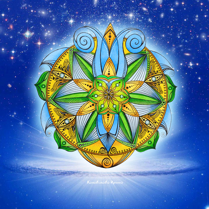 Мандала детской радости.