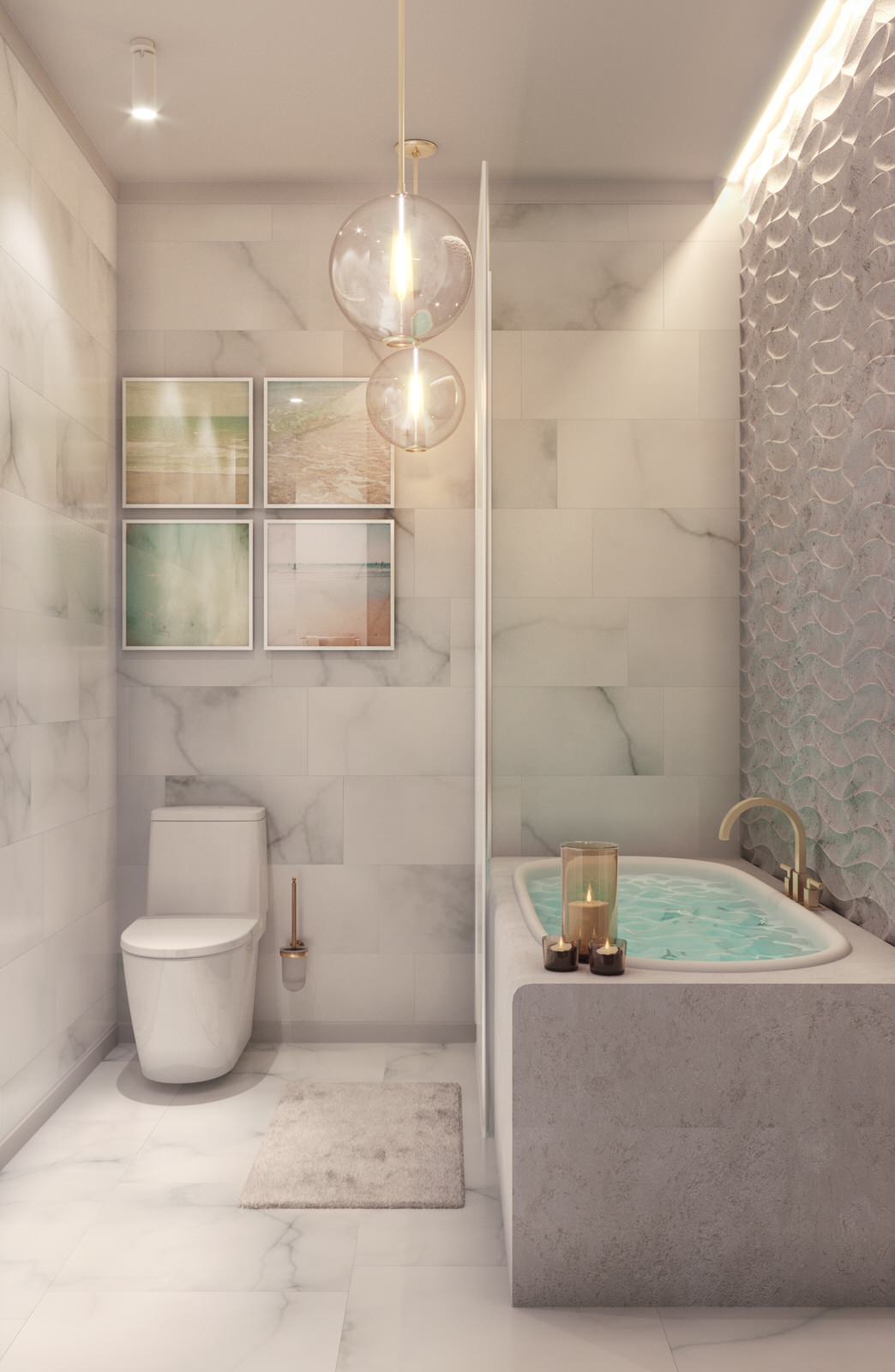 Мягкий эклектичный интерьер квартиры 205 кв.м.