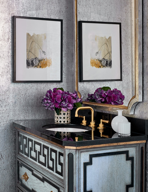 Bathroom Sink transitional-cloakroom