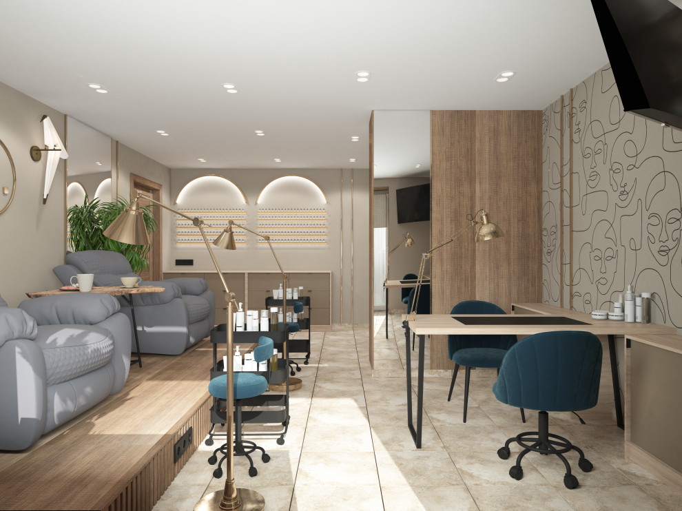 Дизайн - проект Beauty studio в г.Челябинск✨